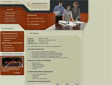 Tablet Screenshot of betonkorr.hu
